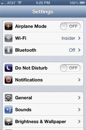 اليكم شكل Ios 6 الجديد